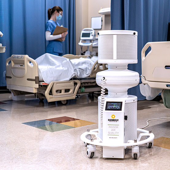 Picture of a indoor air quality and Virus mitigation system