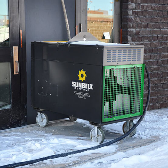 Picture of a emergency heating system